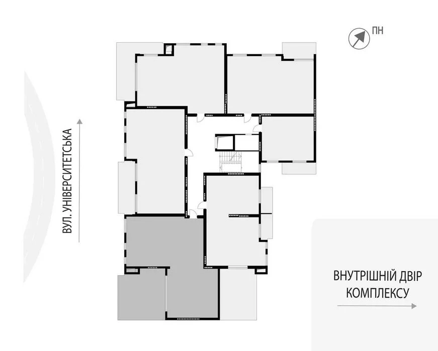 2-кімнатна квартира з великою терасою у ЖК GRAND HILLS, Ужго