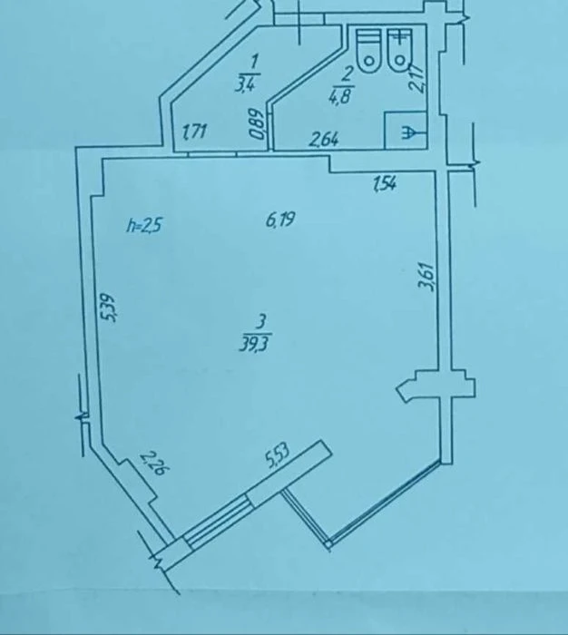 (8) Продам 1-но кімнатну квартиру у новобудові ЖК Пироговськ