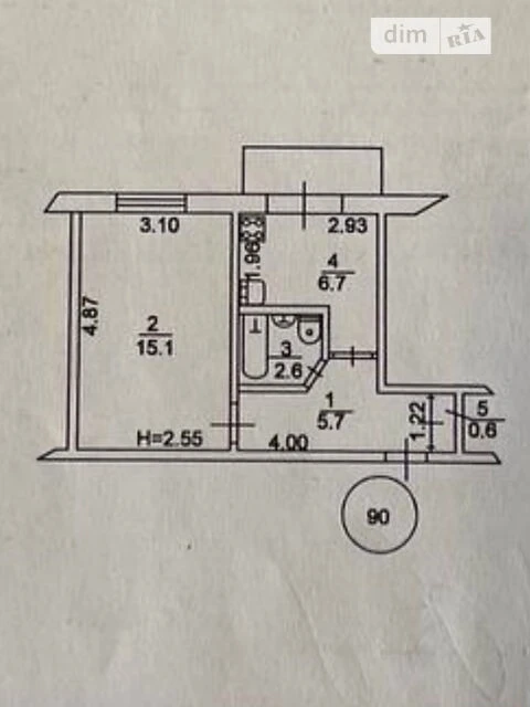 For sale 1-room apartment 33 sq. m on Zodchikh St. 62A • ID 34760338