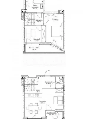 Sale of 3-room apartment 74 sq. m on Lisova st. (Bortnychi) • ID 3