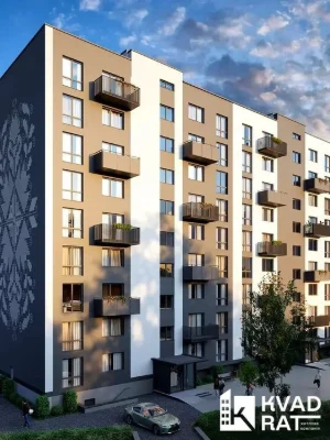 2-room apartment with a great layout. 5th floor