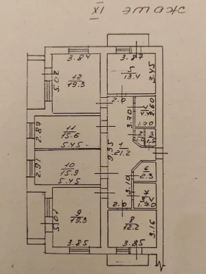 Квартира 5 комнатная на 7ст. Люстдорфской дороги с видом на