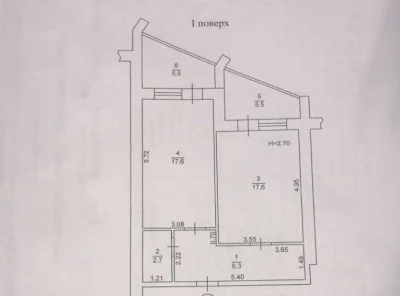 1 к.квартира в ЖК "Испанский", 116975