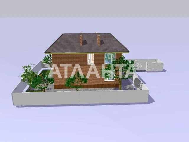 Dobrotnyi red brick house on Tairov