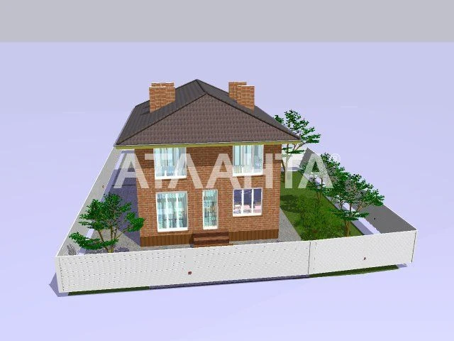 Dobrotnyi red brick house on Tairov