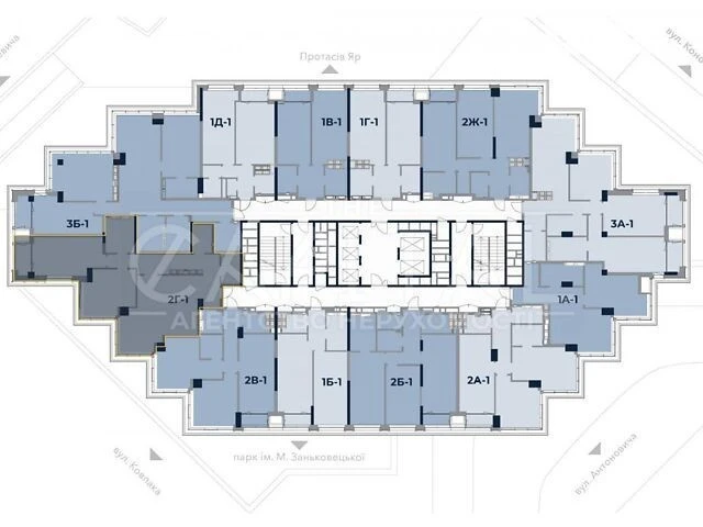 Sale of 3-room apartment 121.7 sq. m. on Antonovycha st. 136-138 •