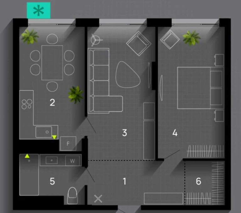 Продаж 2кім квартири, Manhattan UP , благо, озеро, єоселя, в