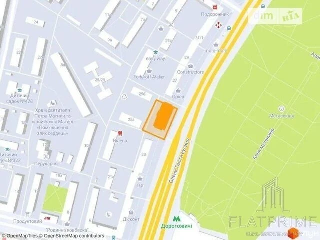 Sale of 1-room apartment 45.9 sq. m. on Oleny Telihy 25 • ID 3