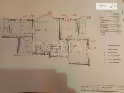 Sale of 3-room apartment 130 sq. m. on Vasylya Tyutyunnyka 37/1 •