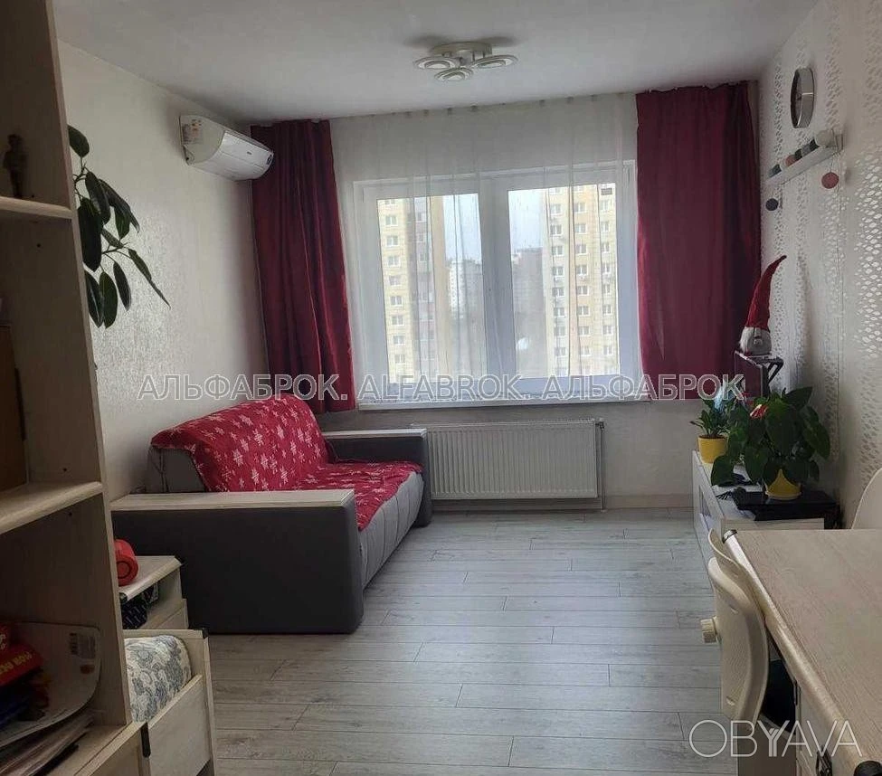 1-room apartment, 41.7 sq.m.