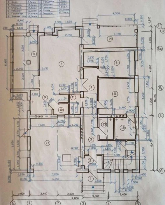 Продажа ДОМА под ремонт,М. Виллас, 400м², 6 соток