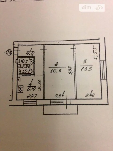 Sale of 2-room apartment 44 sq. m on Naberezhno-Lugova street • ID 34