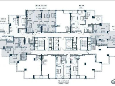 Sale of 3-room apartment 201.5 sq. m. on Antonovycha st. 136-138 •