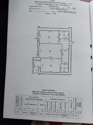 2-room apartment for sale + large storage room on the ground floor