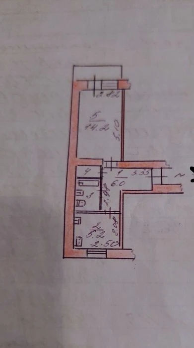 One-room apartment for sale