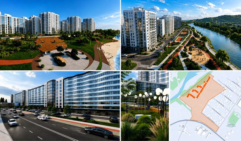 Новий житловий комплекс біля річки — старт продажу! ЖМ Надрі