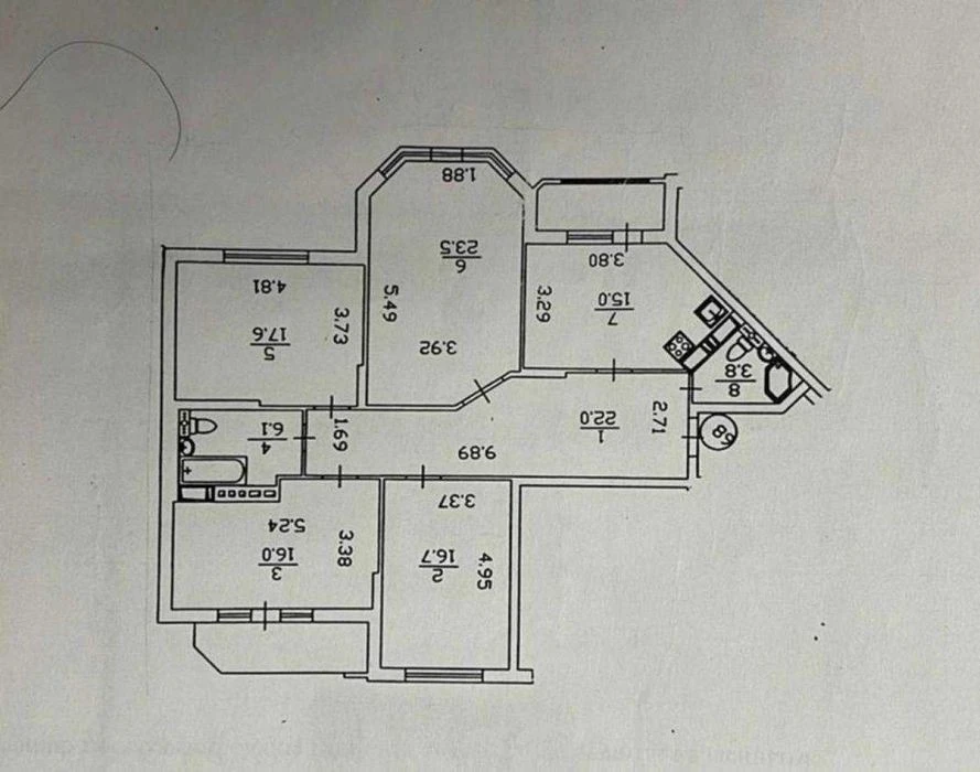 Apartment for sale, residential complex Molodezhny quarter, ul. Hmyry Borysa, D