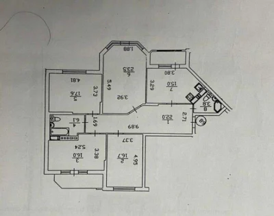 Apartment for sale, residential complex Molodezhny quarter, ul. Hmyry Borysa, D