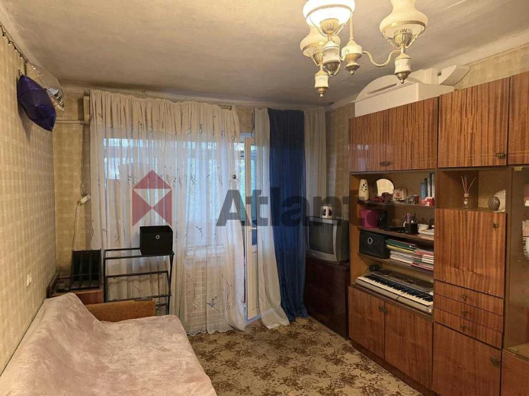 2-комнатная квартира 44 м² с газом и газовой плитой в Приморе