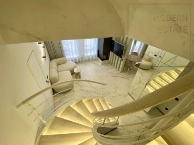 Two-level apartment with renovation Nivky Park, metro station Nivky, 120