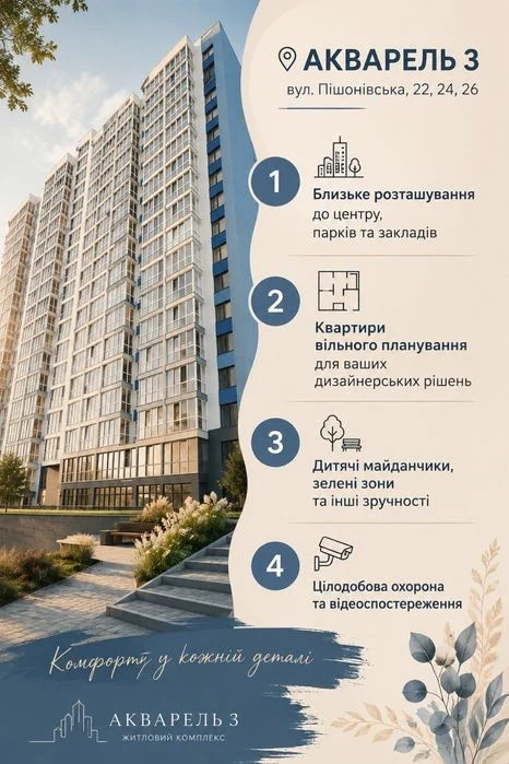 Смарт квартира Приморский район с ремонтом