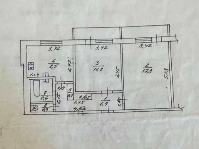 Apartment. Kharkiv, Unity St. (Krasnodarska), 171k