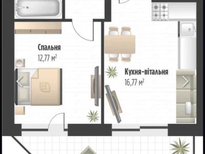 Квартира. Львів, Пилипа Орлика вул., (Будинок 2)