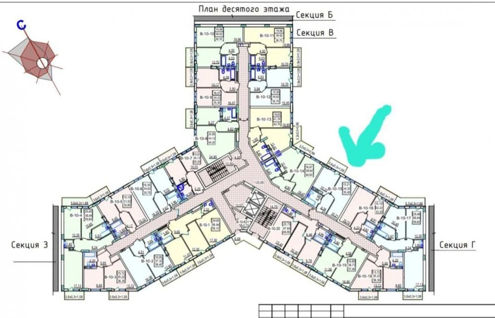 Продам 1 комнатную квартиру с видом моря в ЖК Континент, Пра.