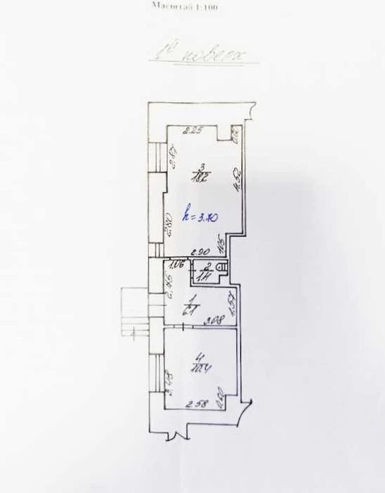 2-room apartment for sale in the elite Center of Lviv, total area 36