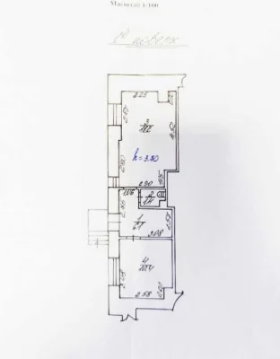 2-room apartment for sale in the elite Center of Lviv, total area 36