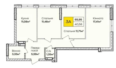 Family 3-room apartment in a finished house. Poznyaki, Kyiv