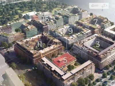 Продаж 2к квартири 81 кв. м на вул. Набережно-Рибальська дор