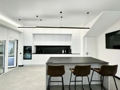 Sauvignon. New duplex house 125 sq.m. Repair. Furniture. Super ts