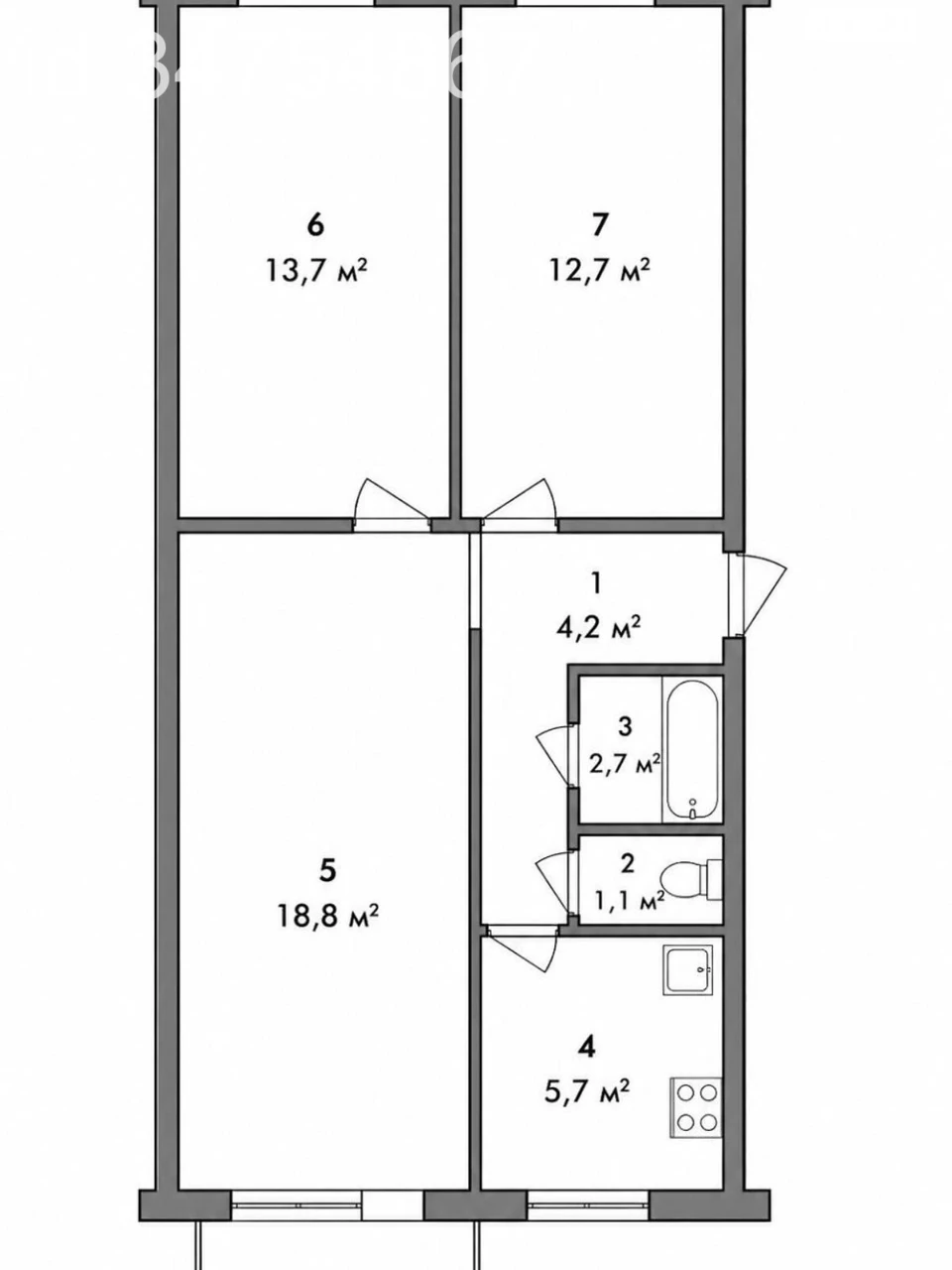 Продажа квартиры Черемушки.