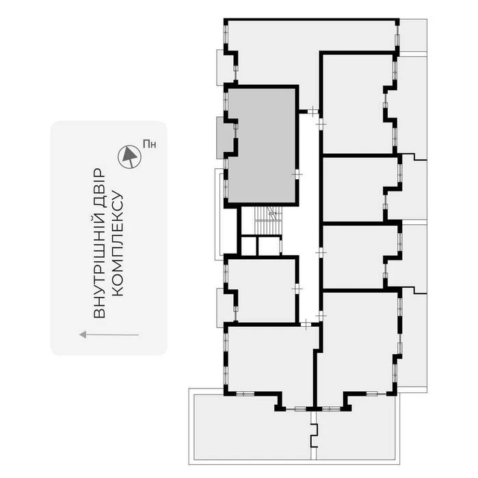 2-кімнатна квартира 71,7 м²  ЖК DREAM HILLS  вул. Мальовнича