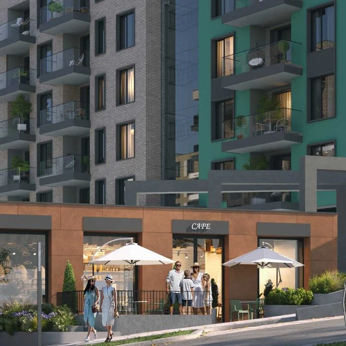 2-кімнатна квартира 71,7 м²  ЖК DREAM HILLS  вул. Мальовнича