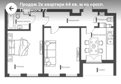 Проспект Берестейський (Перемоги) 72. ЖК Happy House. Продаж