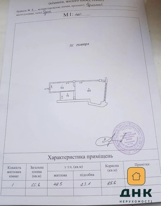 Французский бульвар. Пляж Ланжерон. Невысокий этаж. квартира
