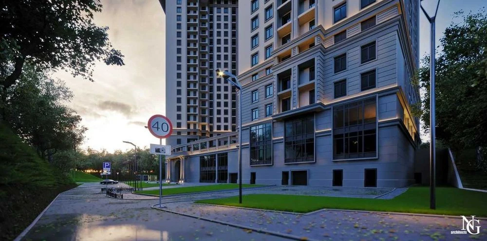 Квартира в ЖК Посейдон. Рядом пляж Золотой берег, пешком 5-
