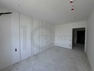 One-room apartment in the Metropolis residential complex for final finishing