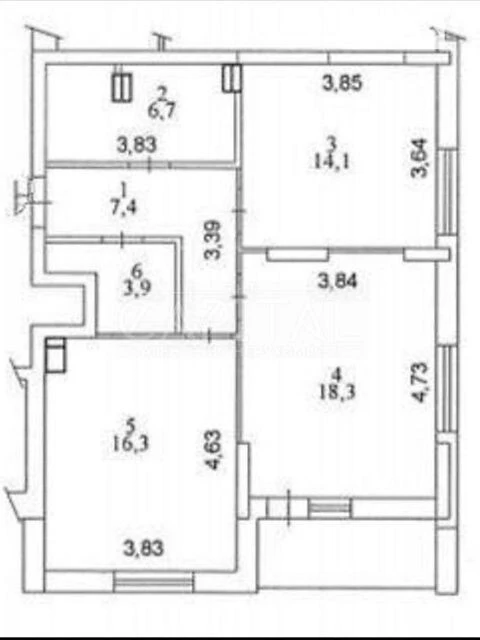 Sale of 2-room apartment 70 sq. m on Valeriy Lobanovskyi Ave.