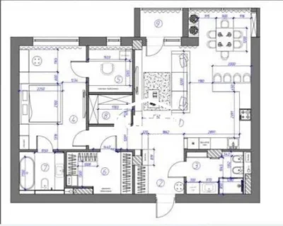 Residential Complex Residence‼️2-room apartment - 95 m2‼️ New building Center Sha