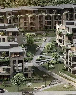 1-кімнатна квартира 49,6 м²  ЖК SHERWOOD  Клубний формат жит
