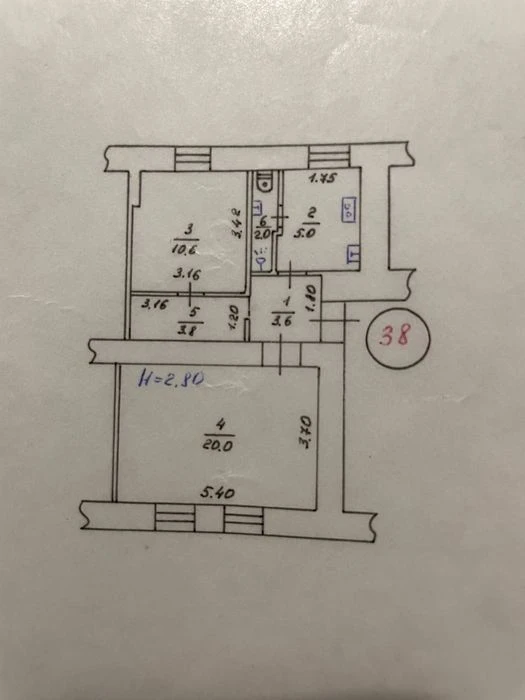 Selling a 2-room isolated apartment in Lipovaya Roshcha,