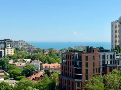 продажа 2-комнатной квартиры в Фонтан, вид на море, без комиссии