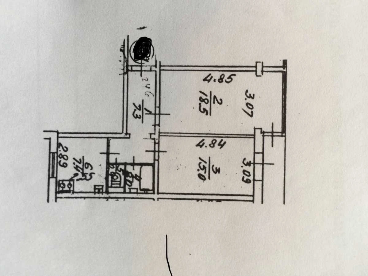 2-room apartment for sale 56 m², Bereznyakivska St., 12