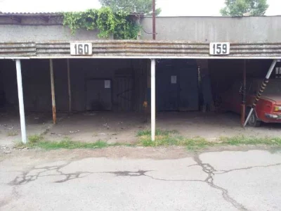 I will sell my indoor space 159 in a covered, guarded parking lot.