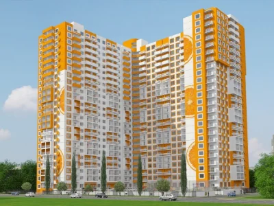Продам квартиру с отличной планировкой в ЖК "Апельсин!"