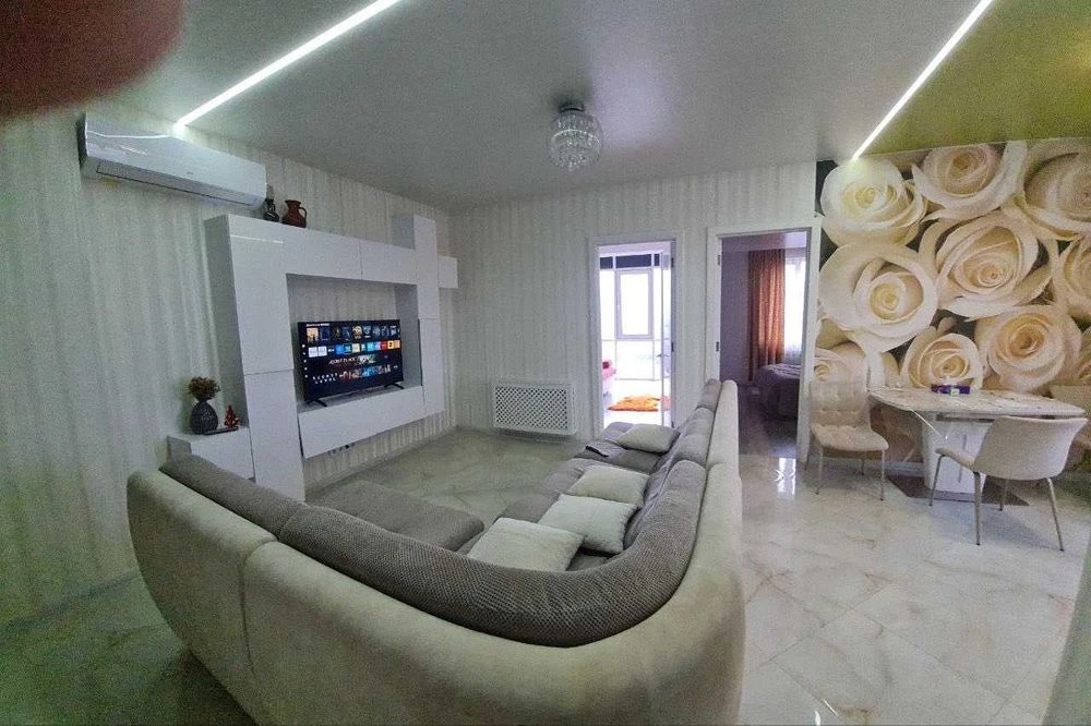 I will sell a stylish 4-room apartment in Ulduz Rabochaya residential complex