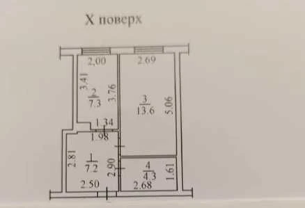 Квартира в новом, сданном доме